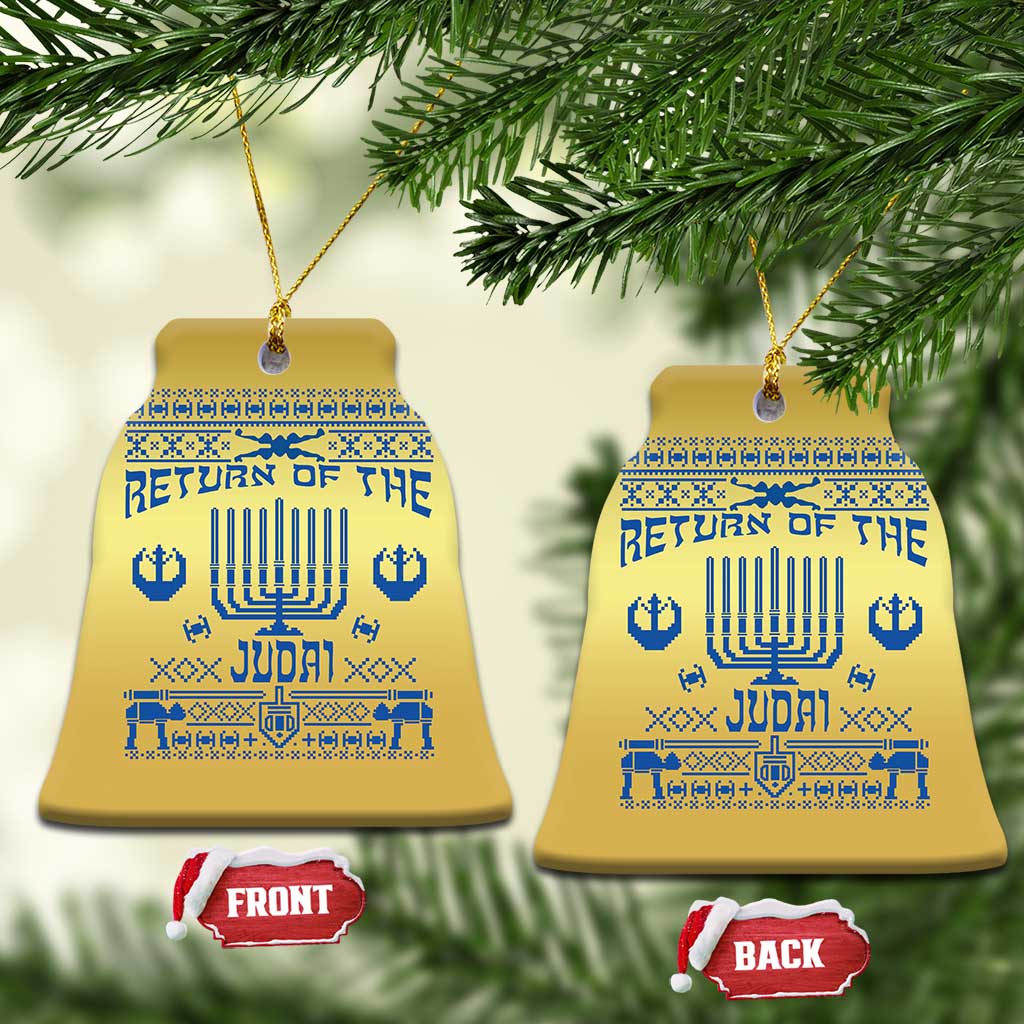 Hanukkah Holiday Christmas Ornament Return Of The Judai Chanukah Jewish Festival - Wonder Print Shop