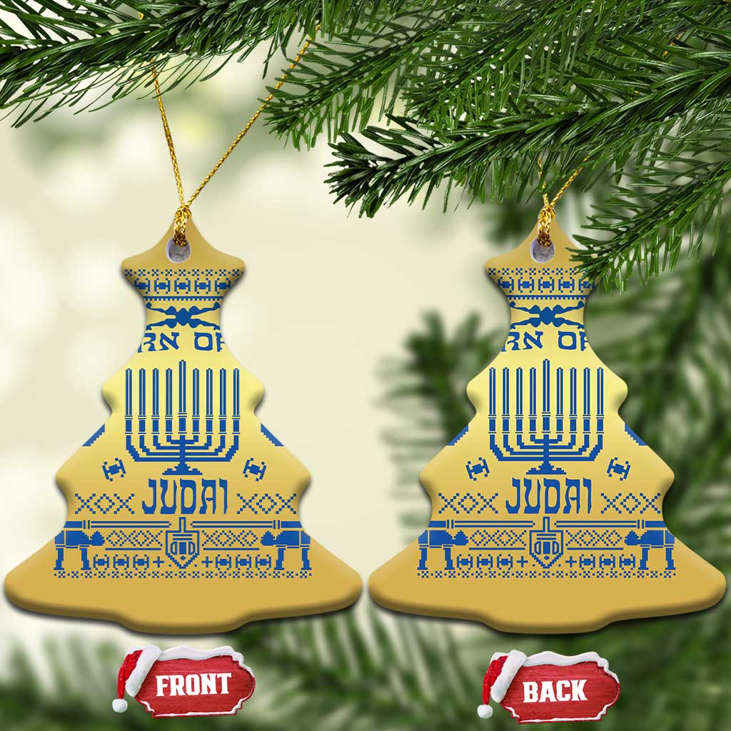 Hanukkah Holiday Christmas Ornament Return Of The Judai Chanukah Jewish Festival - Wonder Print Shop