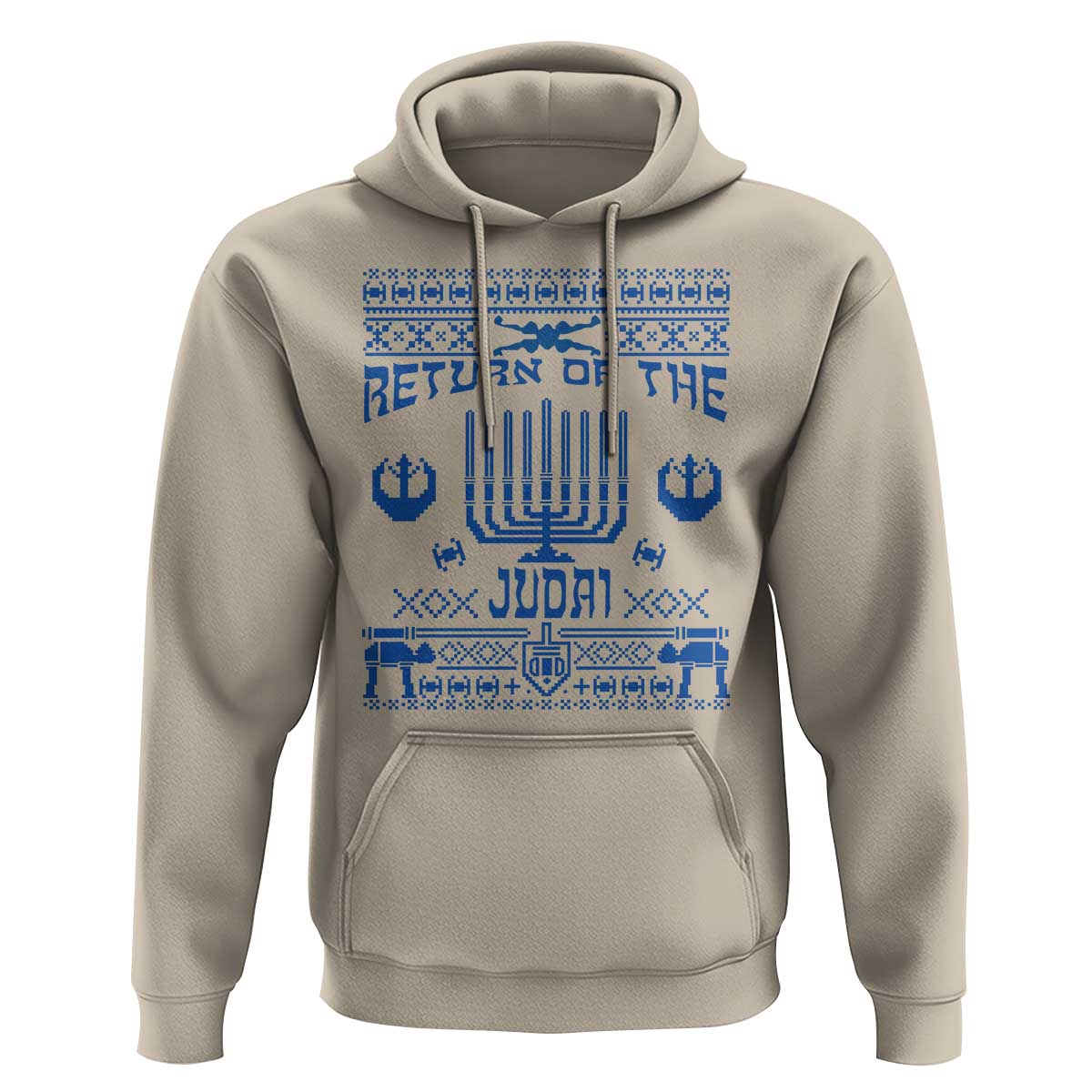 Hanukkah Holiday Hoodie Return Of The Judai Chanukah Jewish Festival