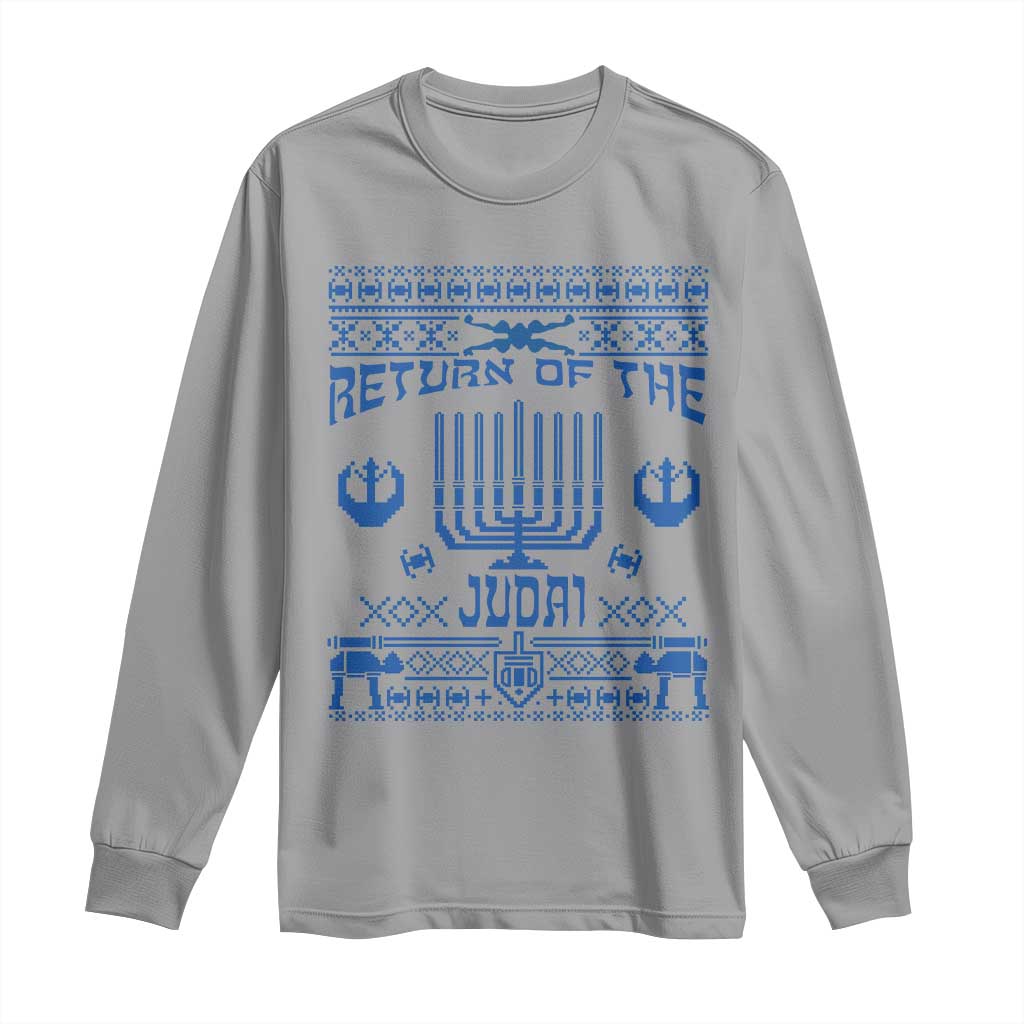 Hanukkah Holiday Long Sleeve Shirt Return Of The Judai Chanukah Jewish Festival