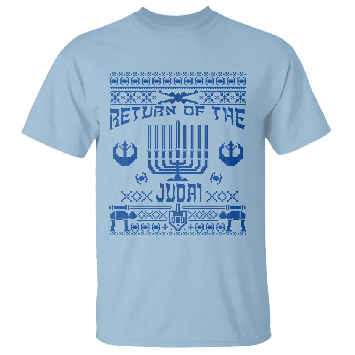 Hanukkah Holiday T Shirt Return Of The Judai Chanukah Jewish Festival - Wonder Print Shop