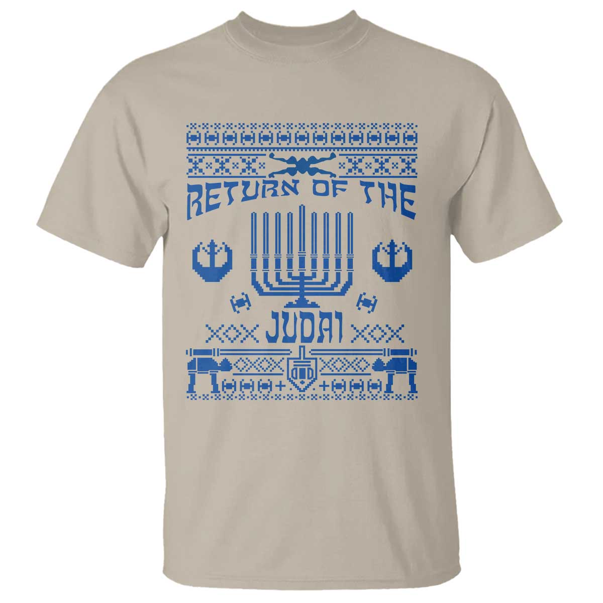 Hanukkah Holiday T Shirt Return Of The Judai Chanukah Jewish Festival - Wonder Print Shop