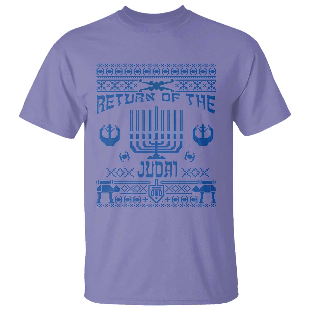 Hanukkah Holiday T Shirt Return Of The Judai Chanukah Jewish Festival - Wonder Print Shop