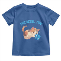 Funny Hanukkah Cats Toddler T Shirt Meowzel Tov Dreidels Chanukah Jewish Festival
