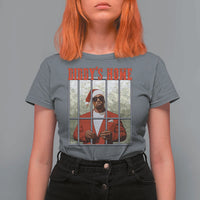 Funny Dirty Christmas Santa Diddy's Home T Shirt For Women - Wonder Print Shop