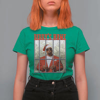 Funny Dirty Christmas Santa Diddy's Home T Shirt For Women - Wonder Print Shop
