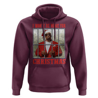 Funny Santa Diddy Christmas Hoodie I Won't Be Home For Xmas