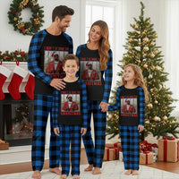 Funny Santa Diddy Xmas Plaid Pajama Set I Won't Be Home For Xmas - Wonder Print Shop