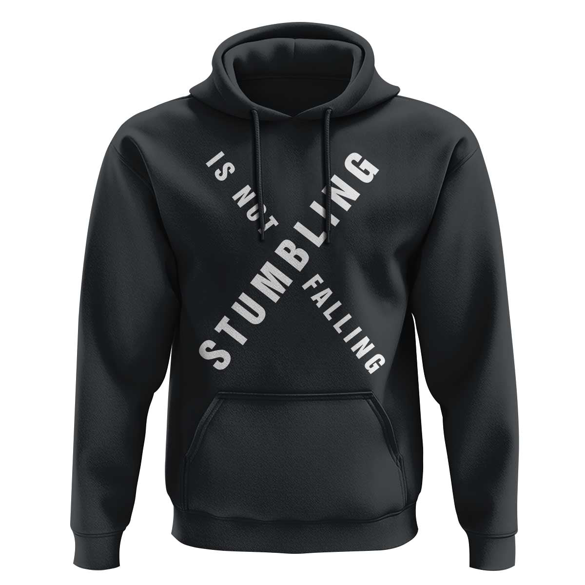 Malcolm X Stumbling Is Not Falling Hoodie Black History Month