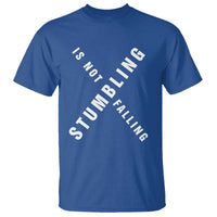 Malcolm X Stumbling Is Not Falling T Shirt Black History Month