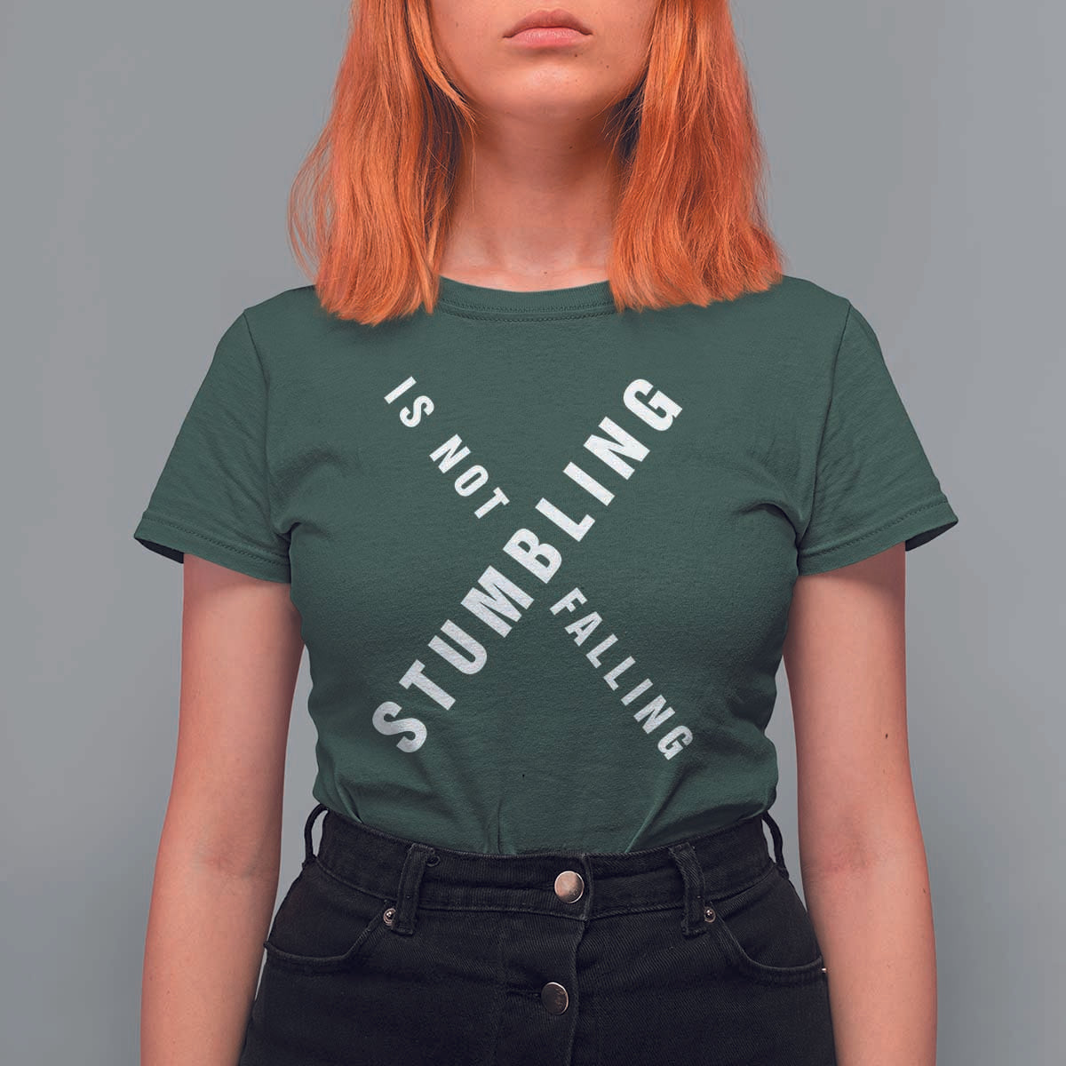 Malcolm X Stumbling Is Not Falling T Shirt For Women Black History Month
