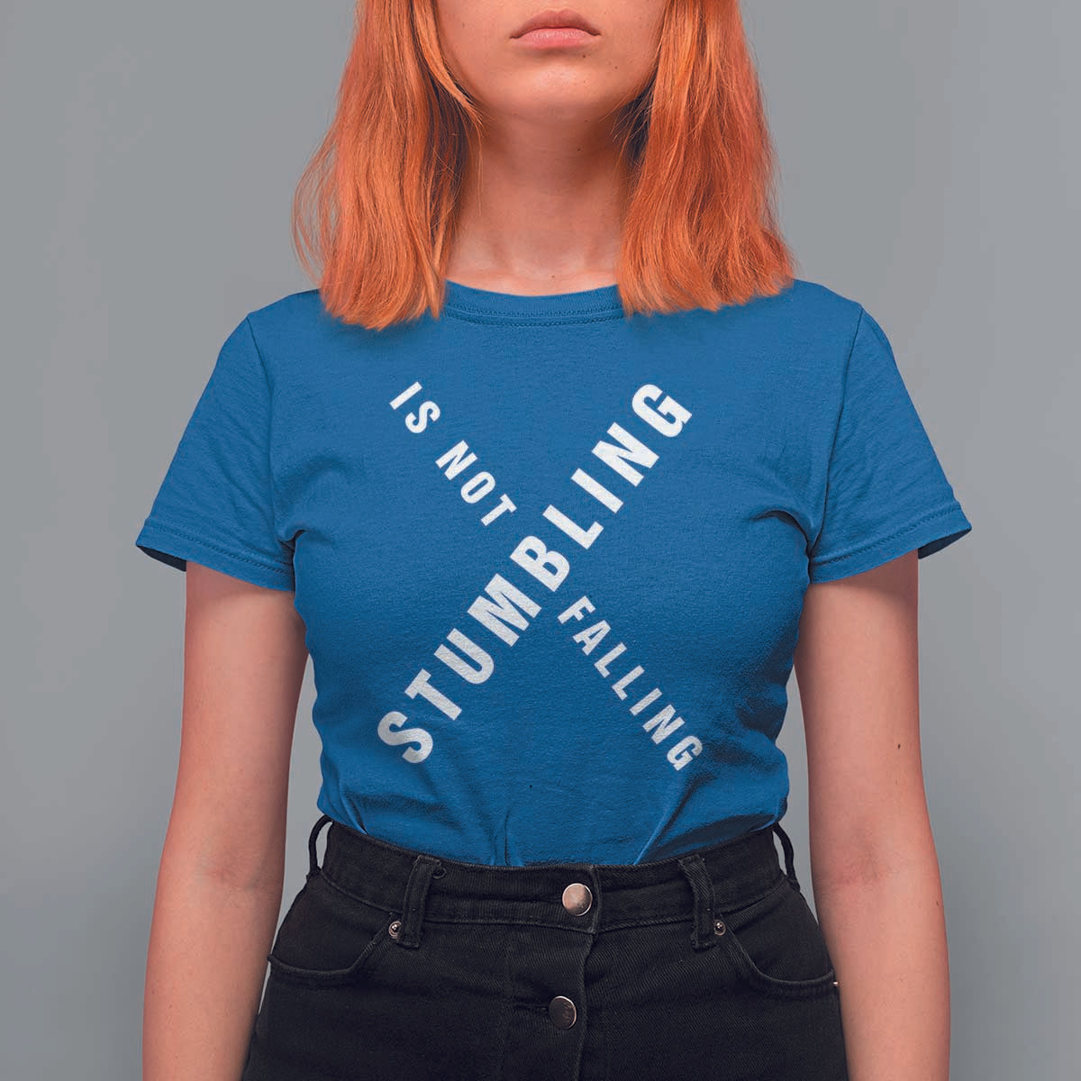 Malcolm X Stumbling Is Not Falling T Shirt For Women Black History Month