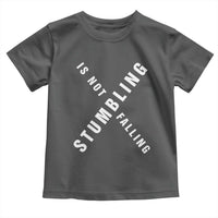 Malcolm X Stumbling Is Not Falling Toddler T Shirt Black History Month