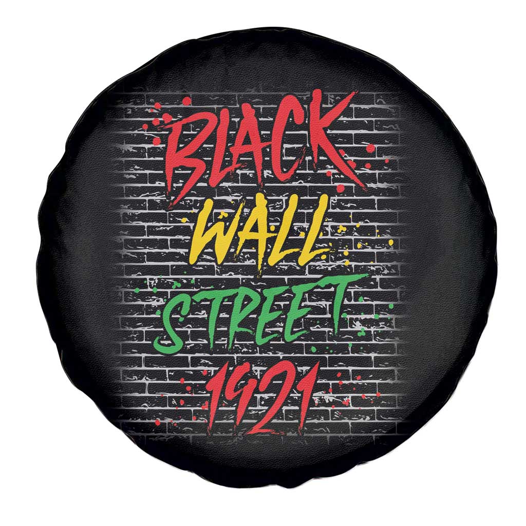 Black Wall Street 1921 Spare Tire Cover Tulsa Oklahoma Black History Month