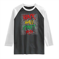 Black Wall Street 1921 Raglan Shirt Tulsa Oklahoma Black History Month