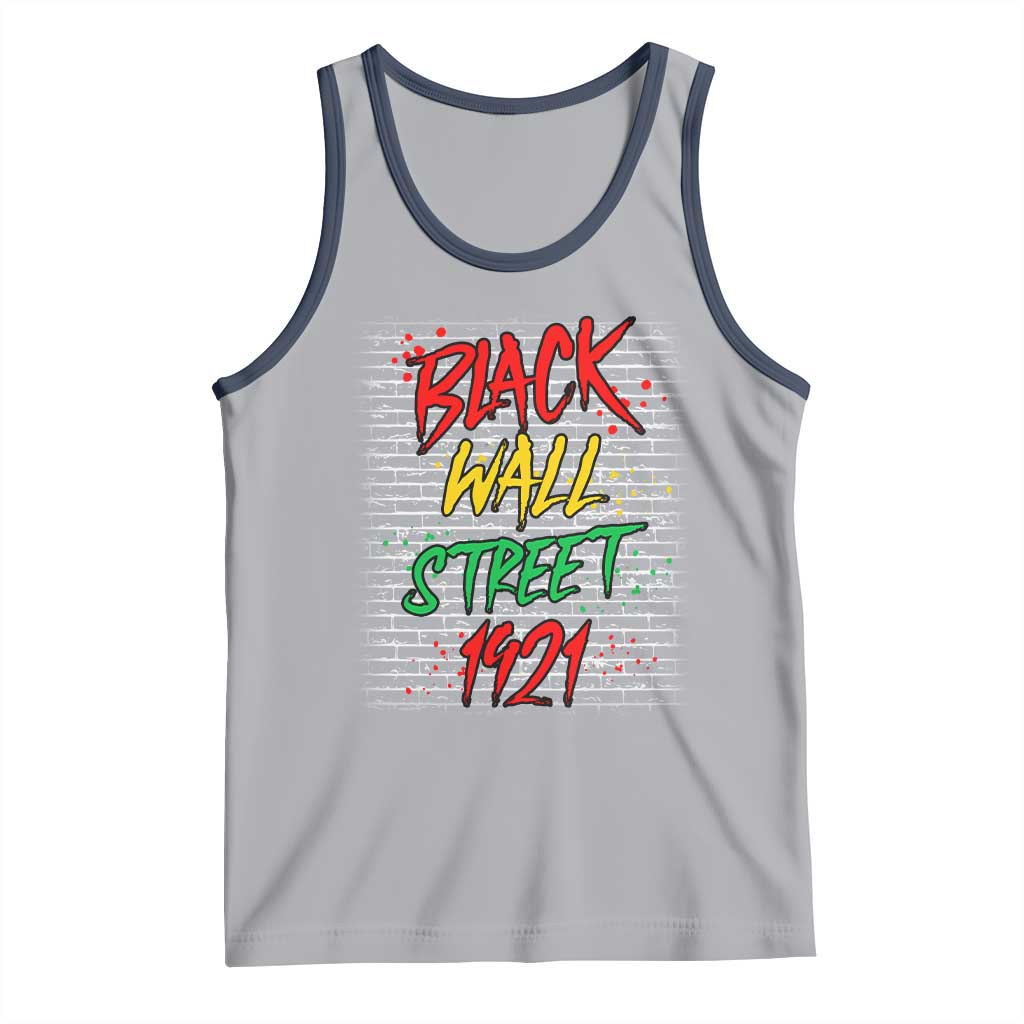 Black Wall Street 1921 Tank Top Tulsa Oklahoma Black History Month