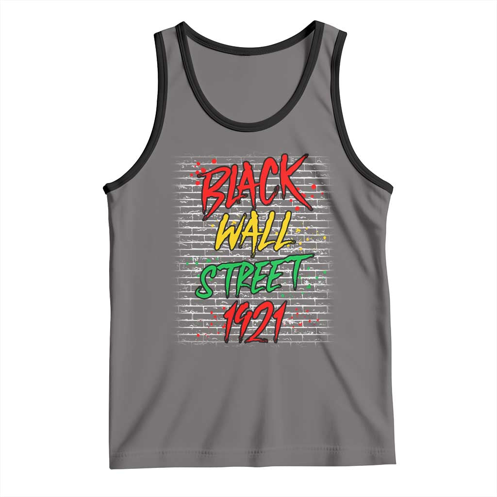 Black Wall Street 1921 Tank Top Tulsa Oklahoma Black History Month