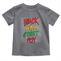 Black Wall Street 1921 Toddler T Shirt Tulsa Oklahoma Black History Month