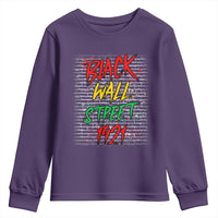 Black Wall Street 1921 Youth Sweatshirt Tulsa Oklahoma Black History Month