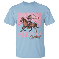 Funny Valentine's Day Western Cowboy T Shirt Pucker Up Cowboy Cupid