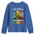 MLK Quotes The Time Is Always Right To Do What Is Right Youth Sweatshirt Martin Luther King Vintage American Flag