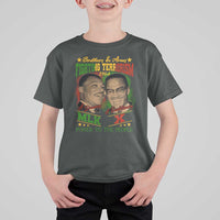 Martin Luther King And Malcolm X T Shirt For Kid Brothers In Arms Fighting Terrorism 1964 Black History