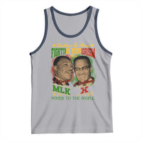 Martin Luther King And Malcolm X Tank Top Brothers In Arms Fighting Terrorism 1964 Black History