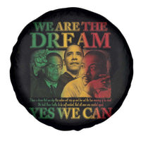 We Are The Dream Yes We Can Black History Month Spare Tire Cover Obama Martin Malcolm X