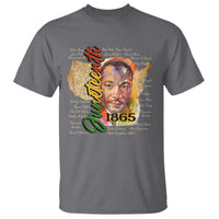 Juneteenth 1865 T Shirt Black Leaders African American Heritage