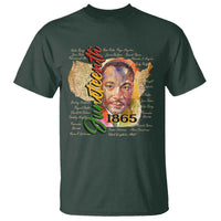 Juneteenth 1865 T Shirt Black Leaders African American Heritage