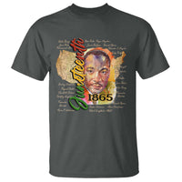 Juneteenth 1865 T Shirt Black Leaders African American Heritage