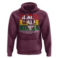 Black Wall Street Hoodie Tulsa Black History Month Africa Map