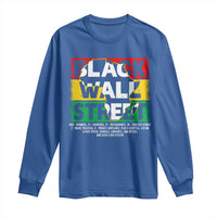 Black Wall Street Long Sleeve Shirt Tulsa Black History Month Africa Map