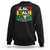 Black Wall Street Sweatshirt Tulsa Black History Month Africa Map