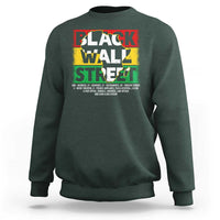 Black Wall Street Sweatshirt Tulsa Black History Month Africa Map