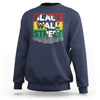 Black Wall Street Sweatshirt Tulsa Black History Month Africa Map