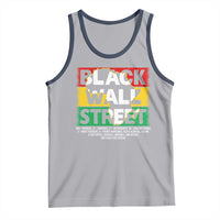 Black Wall Street Tank Top Tulsa Black History Month Africa Map