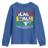 Black Wall Street Youth Sweatshirt Tulsa Black History Month Africa Map