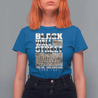 Never Forget Greenwood Black Wall Street T Shirt For Women Black History Month