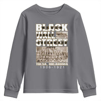 Never Forget Greenwood Black Wall Street Youth Sweatshirt Black History Month