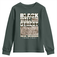 Never Forget Greenwood Black Wall Street Youth Sweatshirt Black History Month