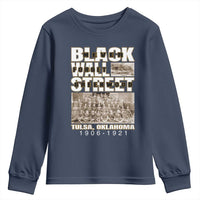 Never Forget Greenwood Black Wall Street Youth Sweatshirt Black History Month