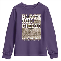 Never Forget Greenwood Black Wall Street Youth Sweatshirt Black History Month