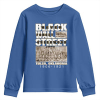 Never Forget Greenwood Black Wall Street Youth Sweatshirt Black History Month
