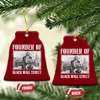 Founder Of Black Wall Street O.W. Gurley Ceramic Ornament Black History Month