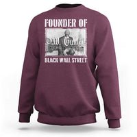 Founder Of Black Wall Street O.W. Gurley Sweatshirt Black History Month