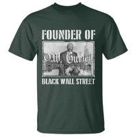 Founder Of Black Wall Street O.W. Gurley T Shirt Black History Month