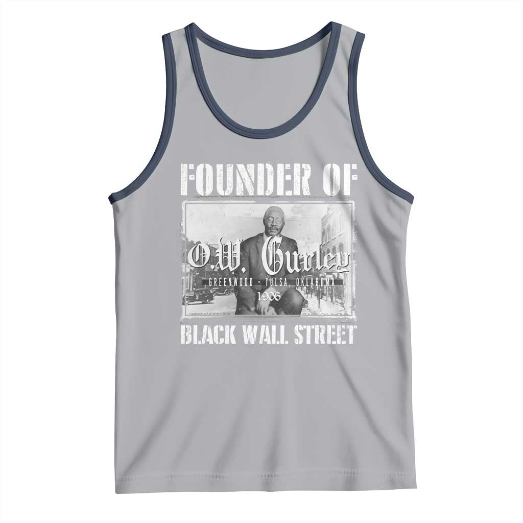Founder Of Black Wall Street O.W. Gurley Tank Top Black History Month