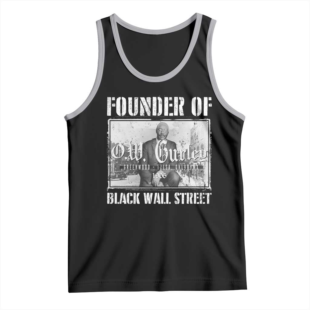 Founder Of Black Wall Street O.W. Gurley Tank Top Black History Month