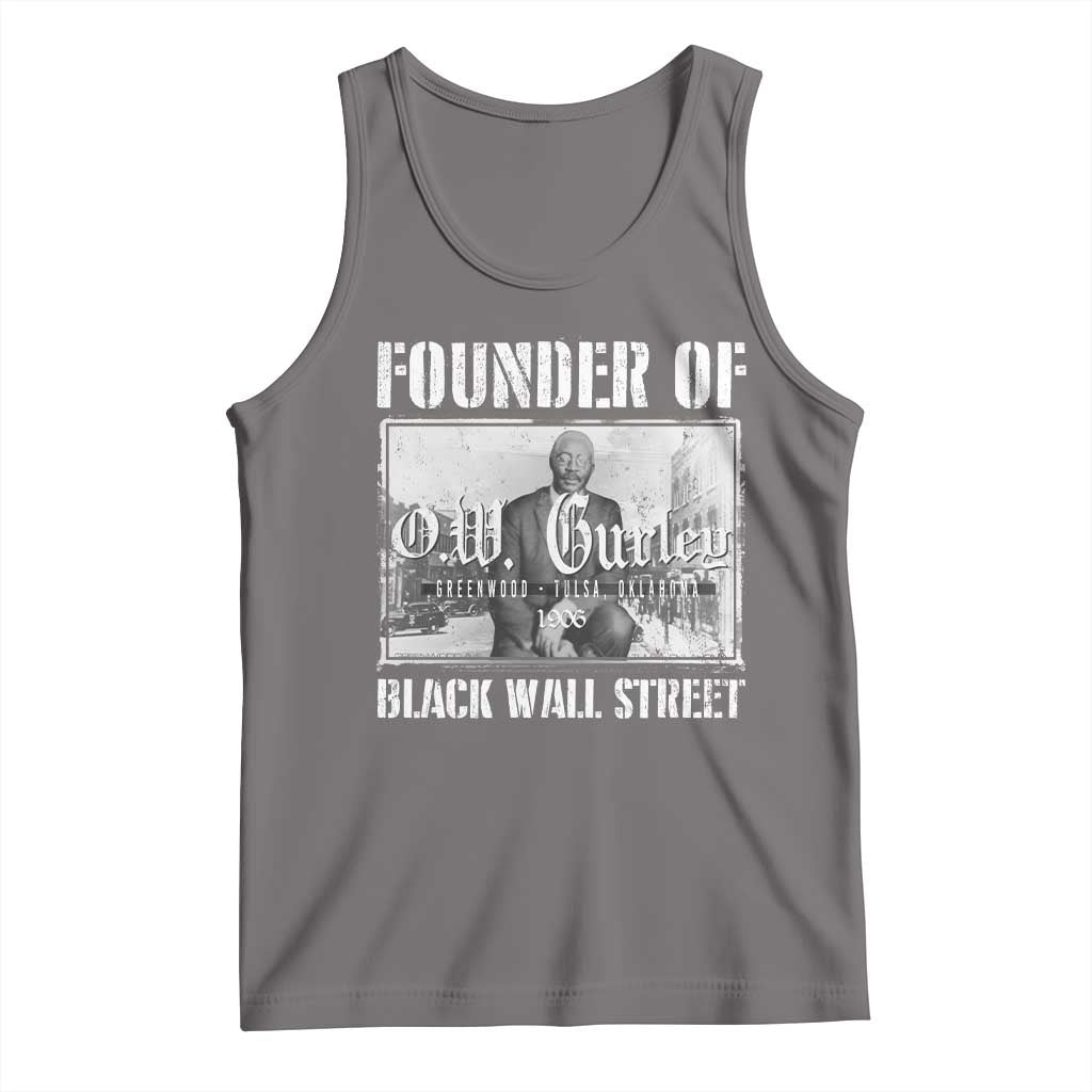 Founder Of Black Wall Street O.W. Gurley Tank Top Black History Month